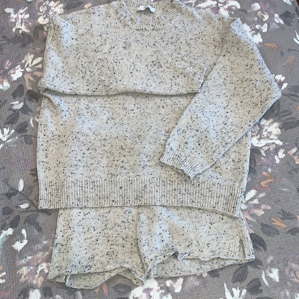 Women's Gray Sweater by LNA - Picture 5 of 6